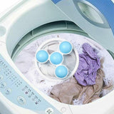2 Pcs Reusable Hair Lint Catcher Removal Net Bag Wash Machine Float Filter - Purple - Extra Image