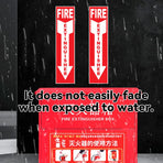 30PCS Fire Extinguisher Indicator Sticker Long-Lasting for Fire Safety Use
