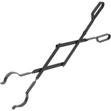 Folding Fireplace Tongs Grip Fire Pit Pliers Outdoor Indoor Fire Tools Durable - Front View