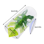 Acrylic Betta Fish Nest Leaf Shrimp Hide Pipe Aquarium Rest Breeding Tank Decor