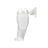 Acrylic Fish Feeder Clear Durable for Aquarium Fish Tank Feeding - Front View