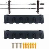 Wall Mounted Fishing Rod Holder Display Rack Sturdy Fishing Rod Storage Stand - Extra Image