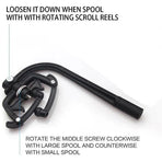 1-Piece Fishing Line Winder Spooler Tool, 47 cm
