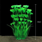 Aquarium 40cm Artificial Water Plants Fish Tank Plant Grass Decor