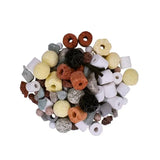 12In1 Ceramic Bio Ball Filter Media Biological Rings For Aquarium Fish Tank Pond - Front View