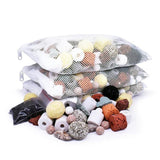12In1 Ceramic Bio Ball Filter Media Biological Rings For Aquarium Fish Tank Pond - 45-Degree Angle