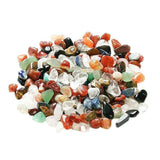 Colorful Mixed Stone Crystal Chips - 100G Bulk Lot - Front View