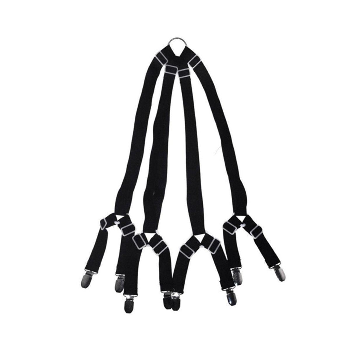 Adjustable Comforter Sheet Buckle Fixer Non-Slip Elastic Clip for Bedding Secure