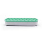 Silicone Makeup Organizer Cosmetic Storage Box Lipstick Brush Holder Desktop Box - Green