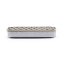 Silicone Makeup Organizer Cosmetic Storage Box Lipstick Brush Holder Desktop Box - Light Grey