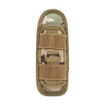 Portable Outdoor Military Flashlight Bag Pouch Tactical Case Holster Belt Holder - Camouflage