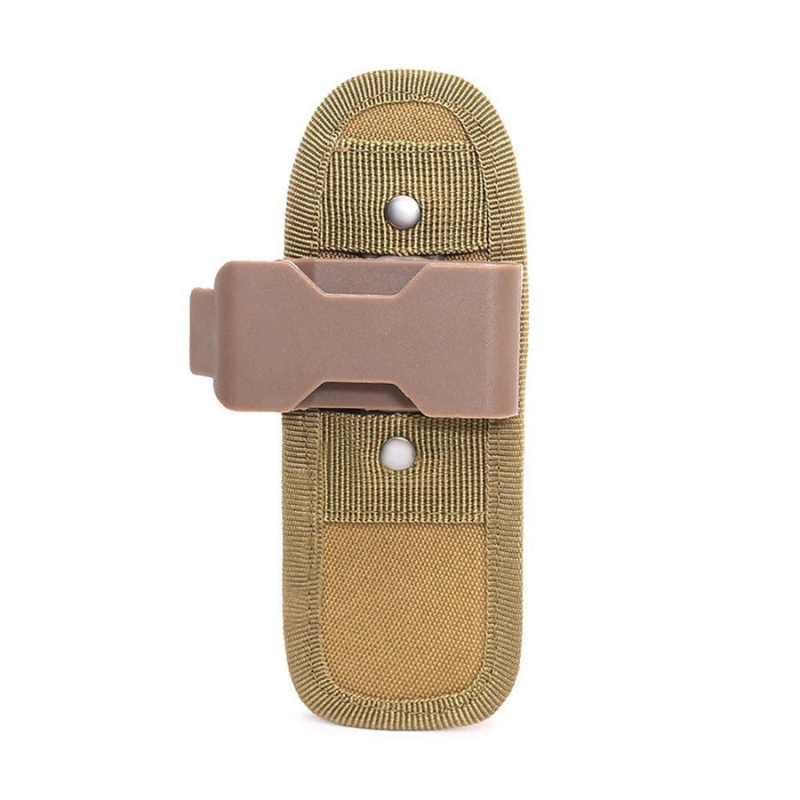 Portable Outdoor Military Flashlight Bag Pouch Tactical Case Holster Belt Holder - Camouflage