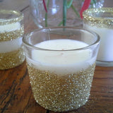 50G Fine Glitter Dust Powder Holographic Iridescent Metallic Body Nail Art Craft - Black - Top-Down View