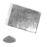 50G Fine Glitter Dust Powder Holographic Iridescent Metallic Body Nail Art Craft - Light Blue - Rear View