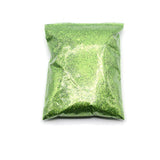 50G Fine Glitter Dust Powder Holographic Iridescent Metallic Body Nail Art Craft - Light Green