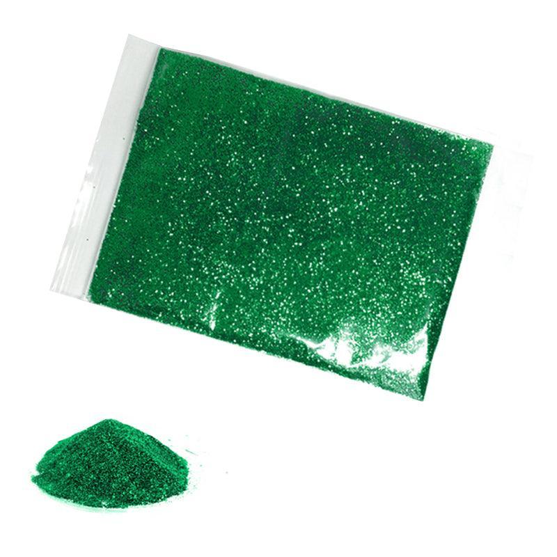 50G Fine Glitter Dust Powder Holographic Iridescent Metallic Body Nail Art Craft - Orange