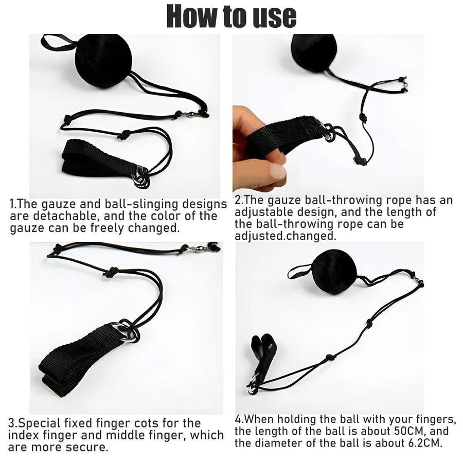 Adjustable Belly Dance Poi Balls Props Belly Dance Accessories Hand Balls Set