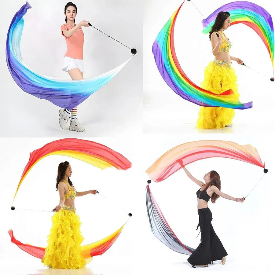 Adjustable Belly Dance Poi Balls Props Belly Dance Accessories Hand Balls Set