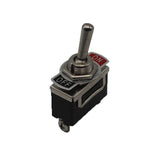 5X Waterproof Toggle Flick Switch 250V On/Off Car Dash Light Metal 12 Volt Boot - Low Angle