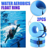 2pcs Swimming Gear Arm Floats Big Buoyancy Water Sports Tie Legs and Feet Rings - Extra Image