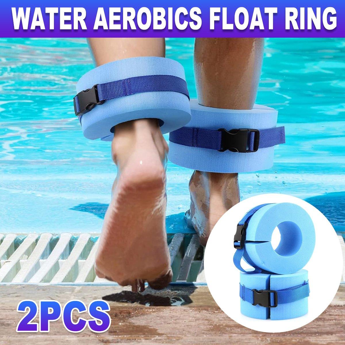 2pcs Swimming Gear Arm Floats Big Buoyancy Water Sports Tie Legs and Feet Rings