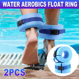 2pcs Swimming Gear Arm Floats Big Buoyancy Water Sports Tie Legs and Feet Rings
