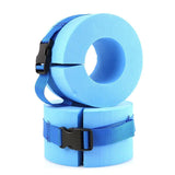 2pcs Swimming Gear Arm Floats Big Buoyancy Water Sports Tie Legs and Feet Rings - Front View