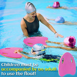 Swimming Back Float for Beginners Buoyancy Pad Gear for Water Training Support - U-shape-Orange - 45-Degree Angle