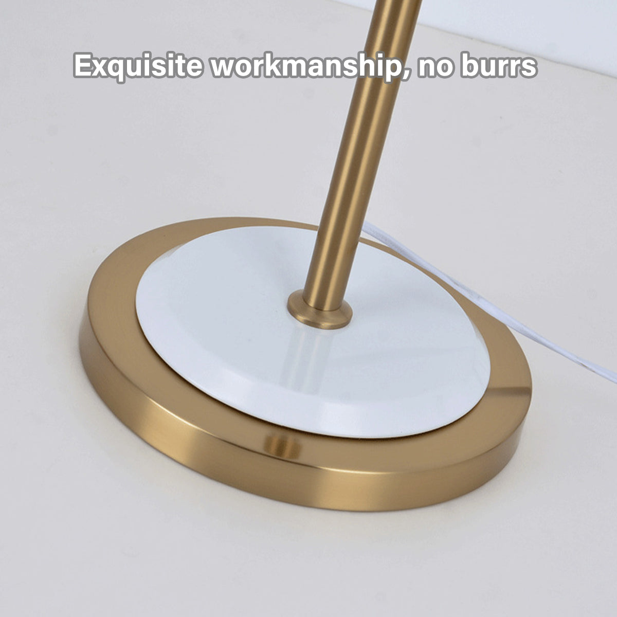 Bedside Floor Lamp Modern Standing Light for Bedroom Living Room Home Lighting - Black