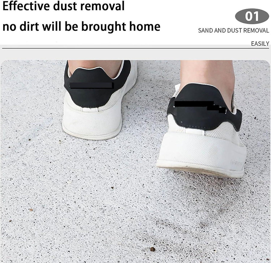 Cartoon Non Slip Household Silk Circle Floor Mat Durable Entryway Rug Can Be Cut - Panda