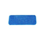 Replacement Microfiber Flat Mop Head Refill Floor Cleaning Pads Absorbent Cloths - Blue