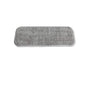 Replacement Microfiber Flat Mop Head Refill Floor Cleaning Pads Absorbent Cloths - Grey
