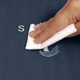 50x80CM Super Absorbent Floor Mat Soft Quick-Drying Non-Slip Diatom Mud Bath - Blue-Oval - Side View