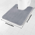 Water Absorbent Floor Mats for Home Doors Bedrooms Bathrooms Non Slip Mats