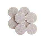 Felt Pad Furniture Floor Protector Pads Self Adhesive Round Heavy Duty - 30PCS - Side View