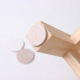 Felt Pad Furniture Floor Protector Pads Self Adhesive Round Heavy Duty - 80PCS - 45-Degree Angle