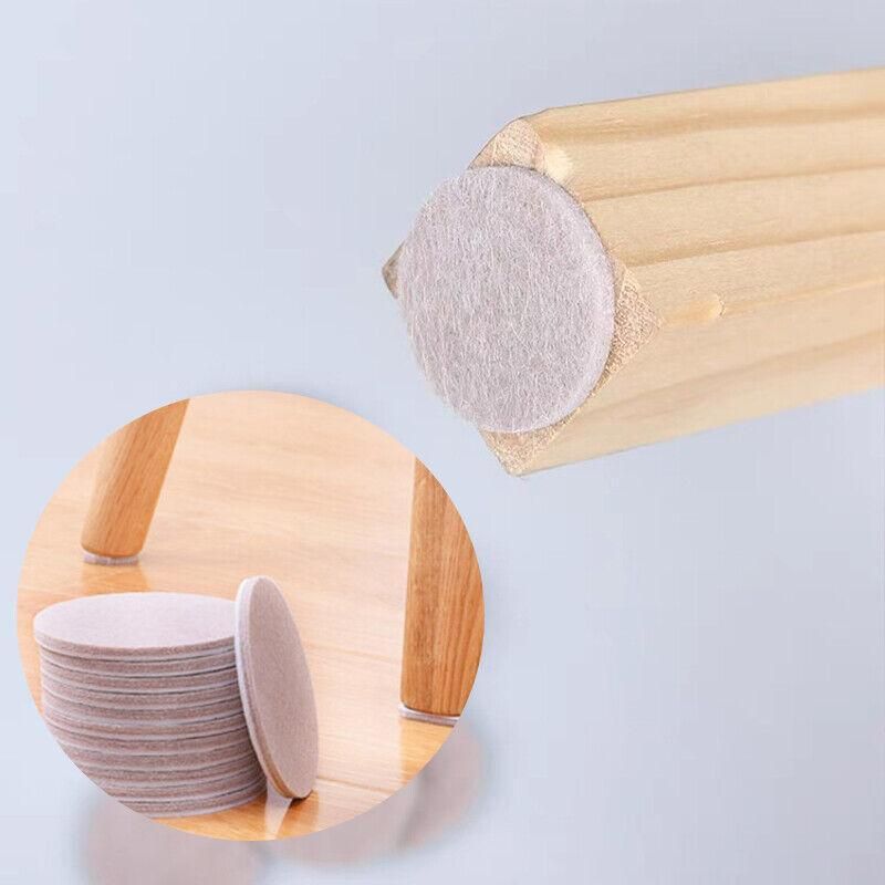 Felt Pad Furniture Floor Protector Pads Self Adhesive Round Heavy Duty - 80PCS