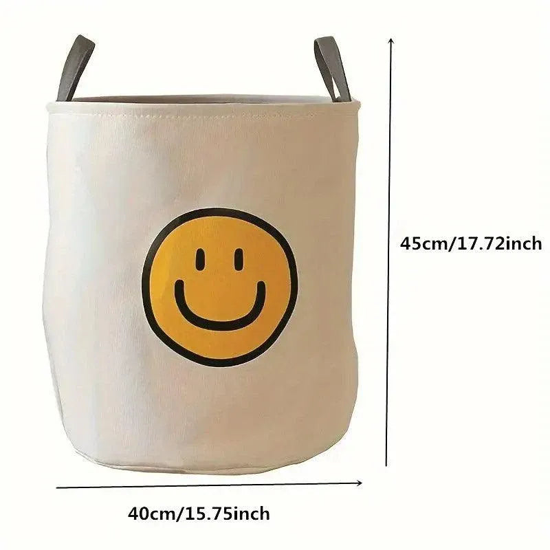 Large Laundry Basket Foldable Storage Bin Clothes Hamper Toy Organizer for Home - Sunflower