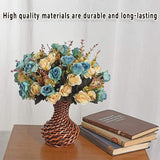 4pcs Artificial Flowers Home Decoration Floral Arrangement for Living Room Decor