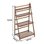 4 Tier Indoor Folding Plant Stand Shelf Rack Corner For Living Room Balcony