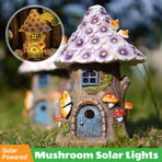 Outdoor Mushroom Solar Lights Garden Decor Yard Lawn Ornament Path Light Durable