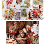 Scrapbooking Flower Stickers Pet Transparent Sticker - E