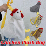 Womens Cute Plush Shoulder Bag Creative Crossbody Girls Messenger Bag - Khaki