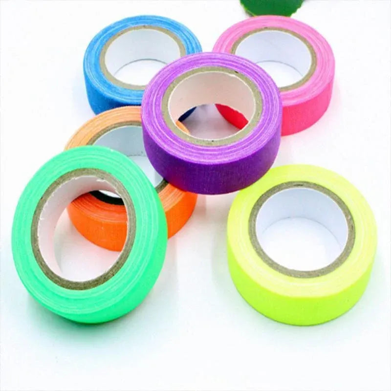 6X Luminous Fluorescent Tape Glow In The Dark Night Self-Adhesive Sticker Strip