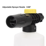 High Pressure Snow Foam Cannon Adjustable Spray Bottle for Car Wash Cleaning