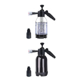 2L Car Wash Foam Sprayer Hand Held Pump Wash Spray Bottle Snow Foam Detailing - White