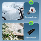2L Car Wash Foam Sprayer Hand Held Pump Wash Spray Bottle Snow Foam Detailing - White - Top-Down View