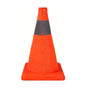 Folding Road Warning Reflective Barrier Cone Emergency Traffic Expansion Safety - 30cm