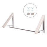 Mini Wall Hanging Retractable Clothes Drying Rack Space Saving Laundry Hanger - B