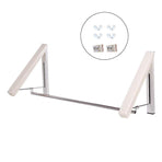 Mini Wall Hanging Retractable Clothes Drying Rack Space Saving Laundry Hanger - D